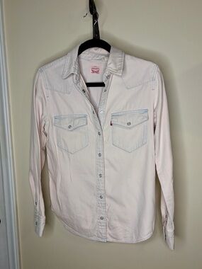 Levi's Pale Pink Western Denim Shirt #1070